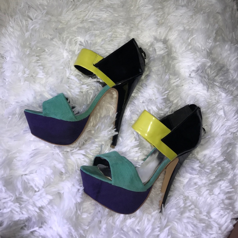 Neon Colored High heels